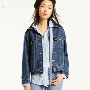 Levi's Ex-Boyfriend Trucker Jean/Denim Jacket